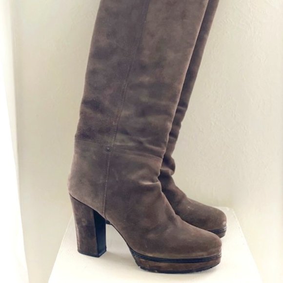 Prada size 39 Platform Boot - Picture 1 of 4